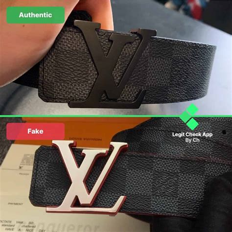 fake vs real louis vuitton mens belt|louis vuitton belt cheap real.